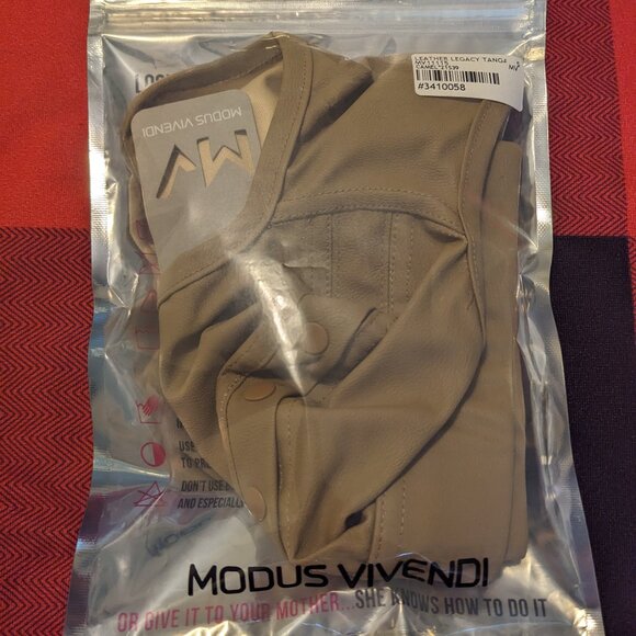 Modus Vivendi Designer  Leather Legacy Tanga Brief - Picture 5 of 10